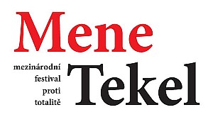 logo festivalu proti totalite Mene Tekel